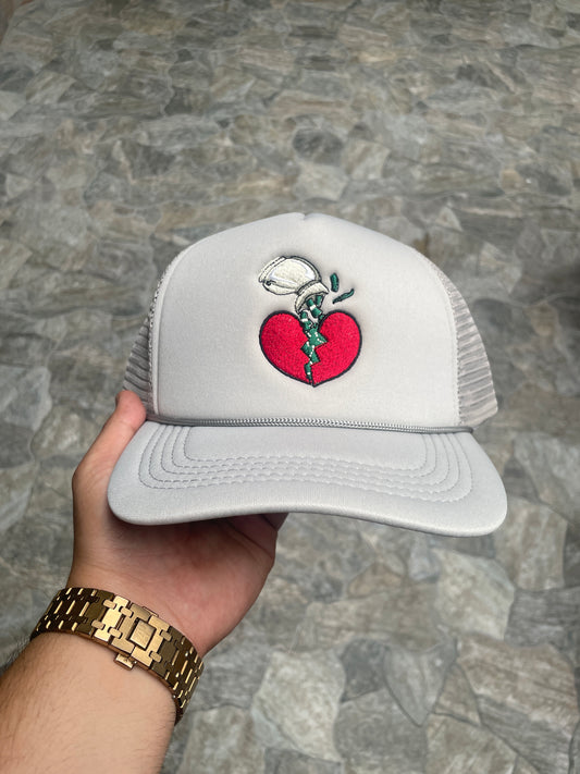 Grey Trucker Hat