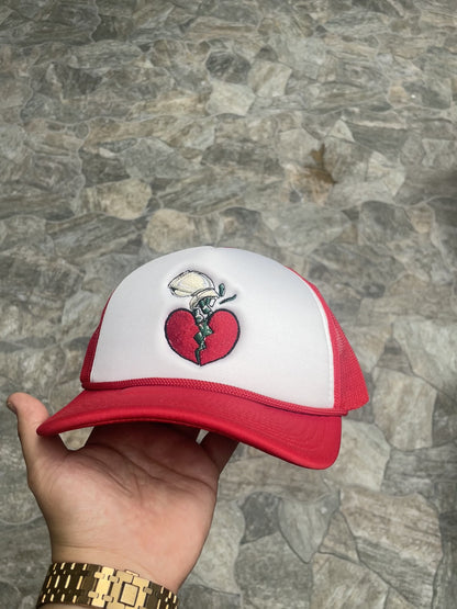 Red and White Trucker Hat