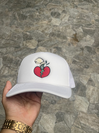 White Trucker Hat